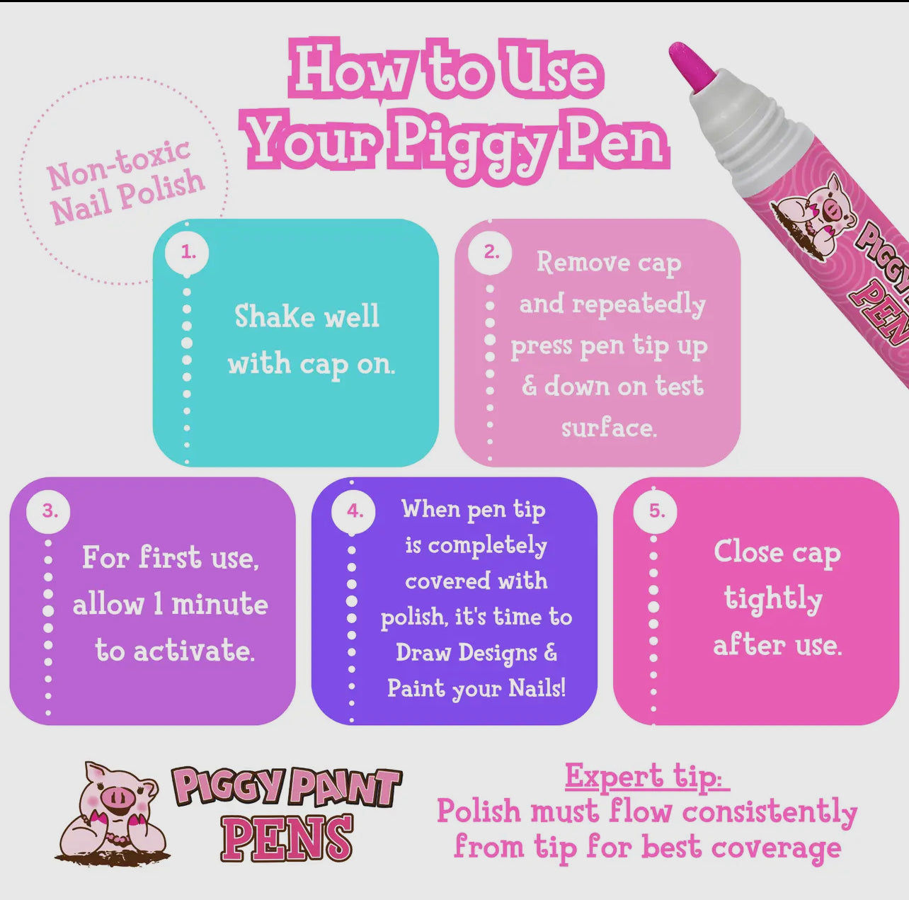 Piggy Paint - Paint Pen