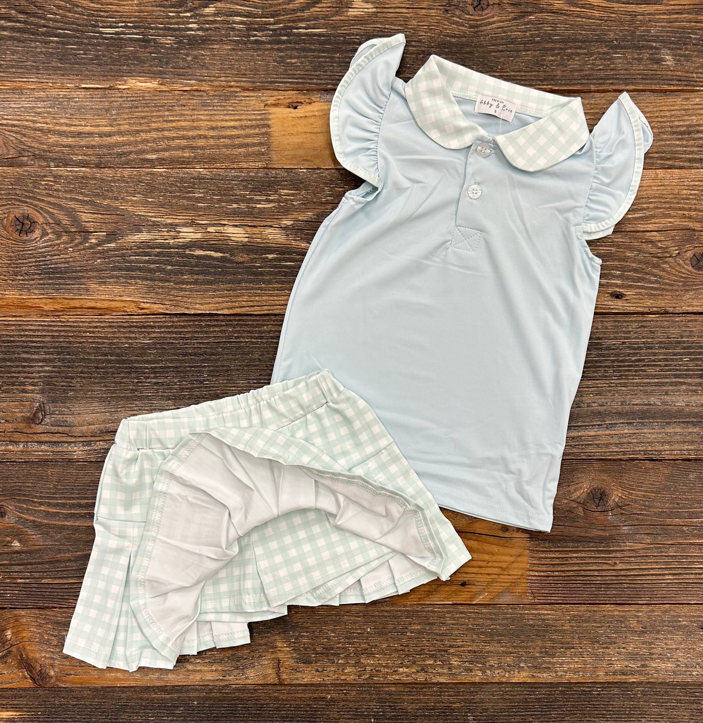 Ruffle Active Skort Set