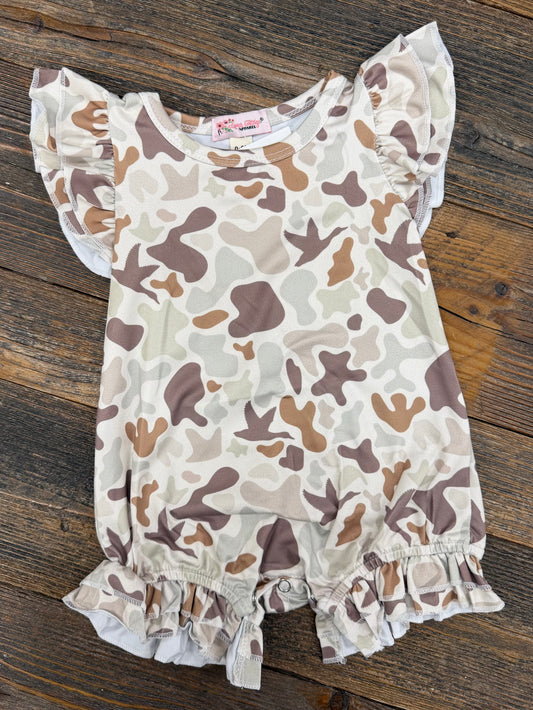 Muted Camo Romper