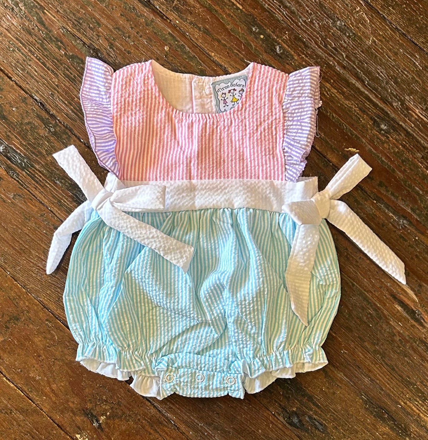 Three Sisters Colorblock Tie Bubble #820