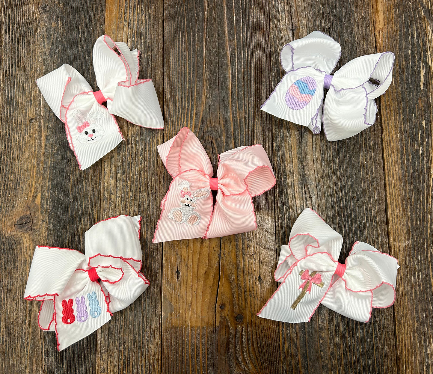 Easter Clip Bows