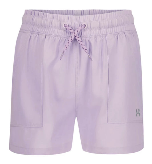 Under Armour Purple Crest Girls Base Shorts