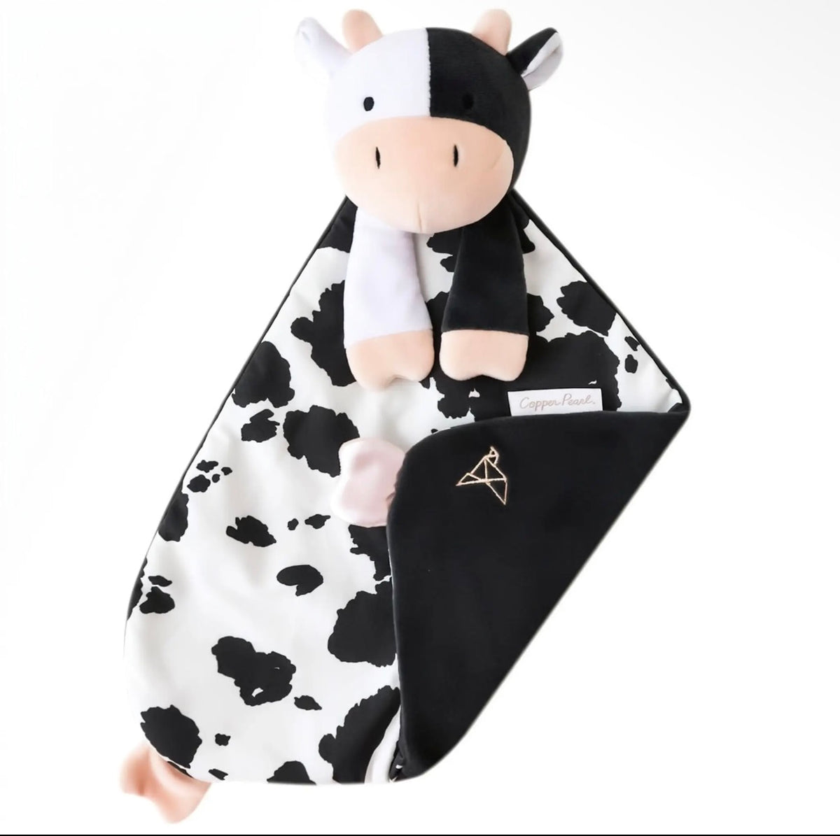 Copper Pearl Colby Cow Character Lovey