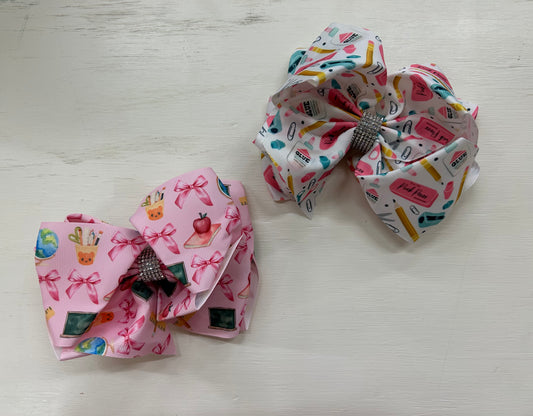 School Bling Bows