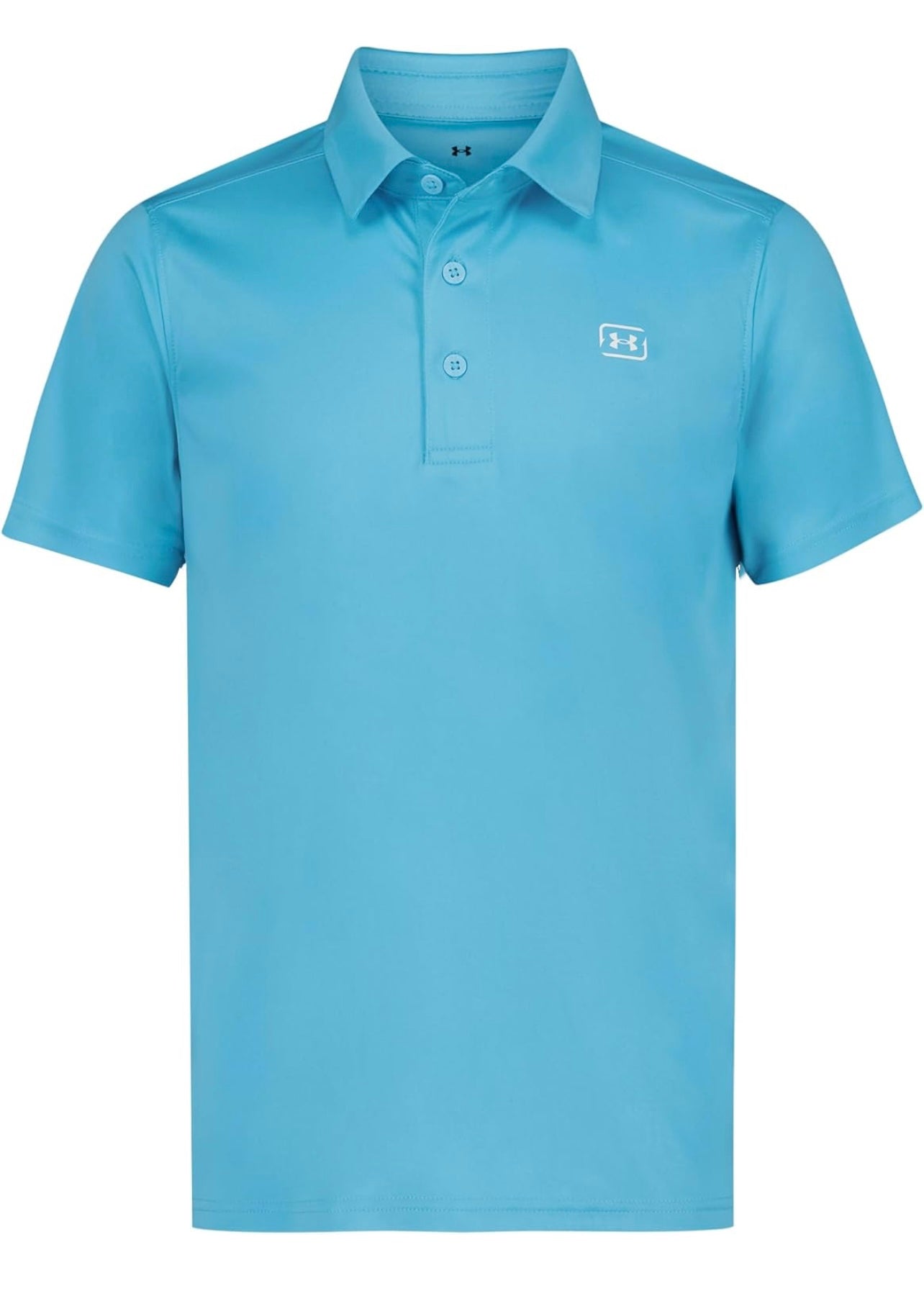 Under Armour Fresco Blue Fishing Polo