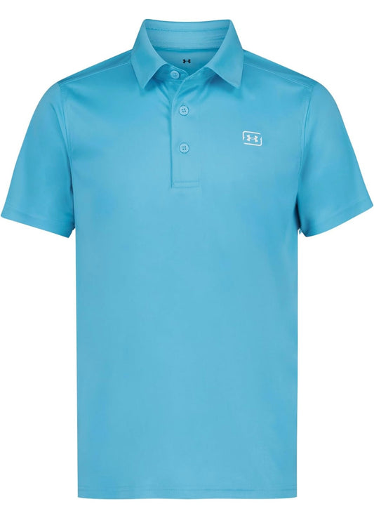 Under Armour Fresco Blue Fishing Polo