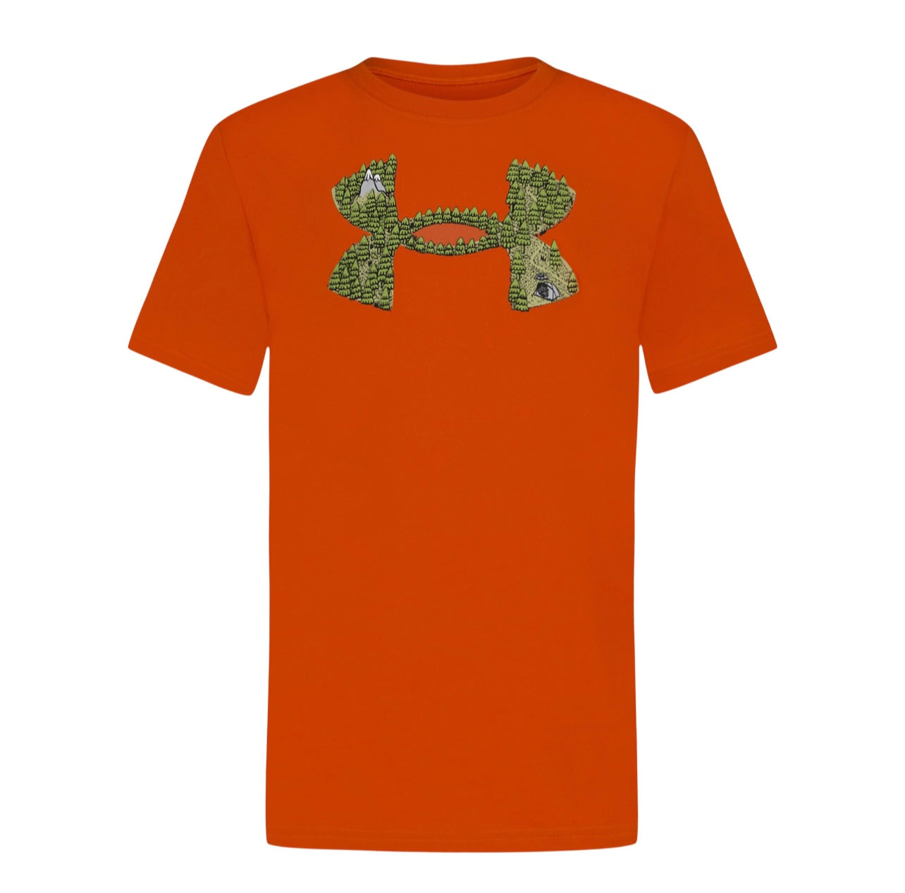 Under Armour Surplus Orange Camp Logo Tee