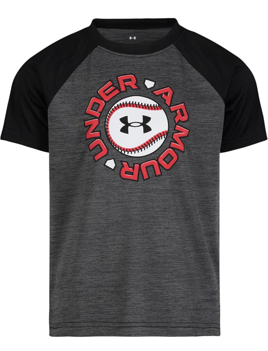 Under Armour Black Baseball Raglan