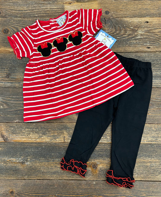 Three Sisters Mouse Legging Set