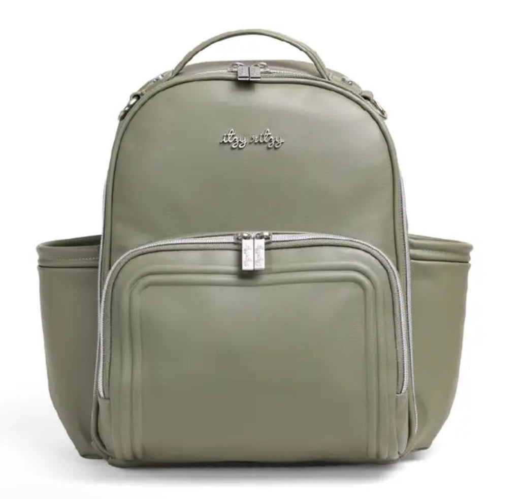 Itzy Ritzy Mini Plus Matcha Diaper Bag