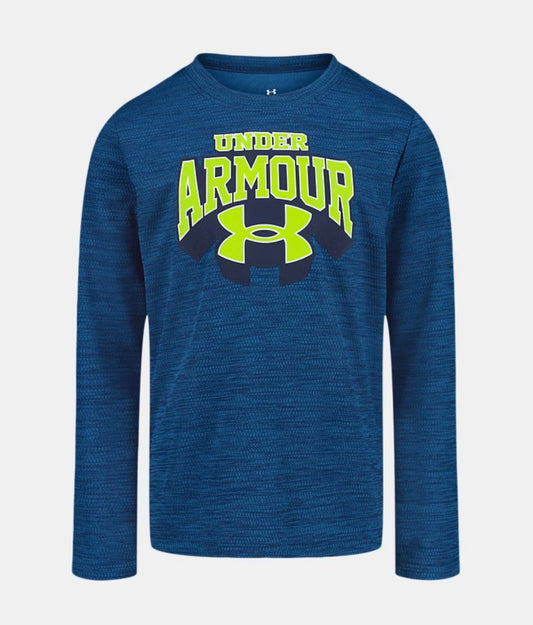 Under Armour Blackout Navy / Argean Blue Logo Longsleeve