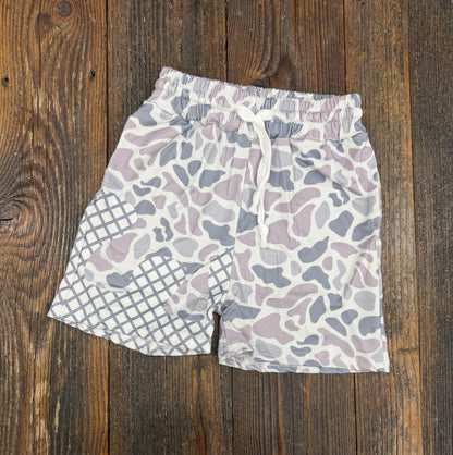 Camo Drip Shorts