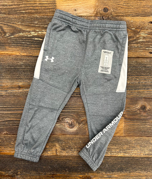 Under Armour Pitch Gray & White Jogger Pants