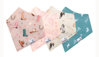 Copper Pearl Bandana Bib Sets