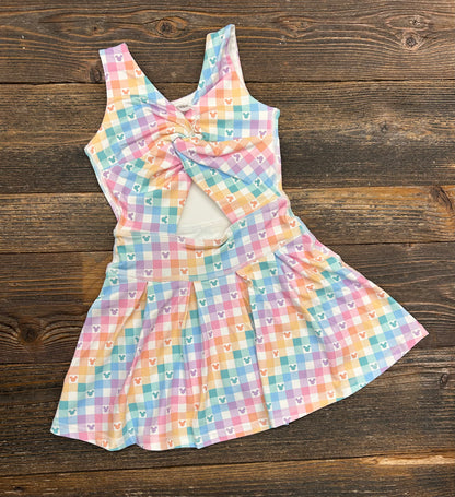 SwoonActive Gingham Mouse Dress