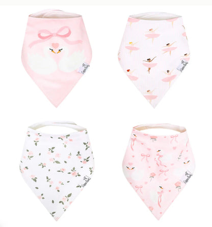 Copper Pearl Bandana Bib Sets