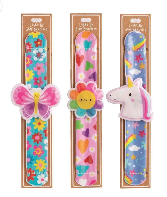 Mudpie Girl Light Up Slap Bands