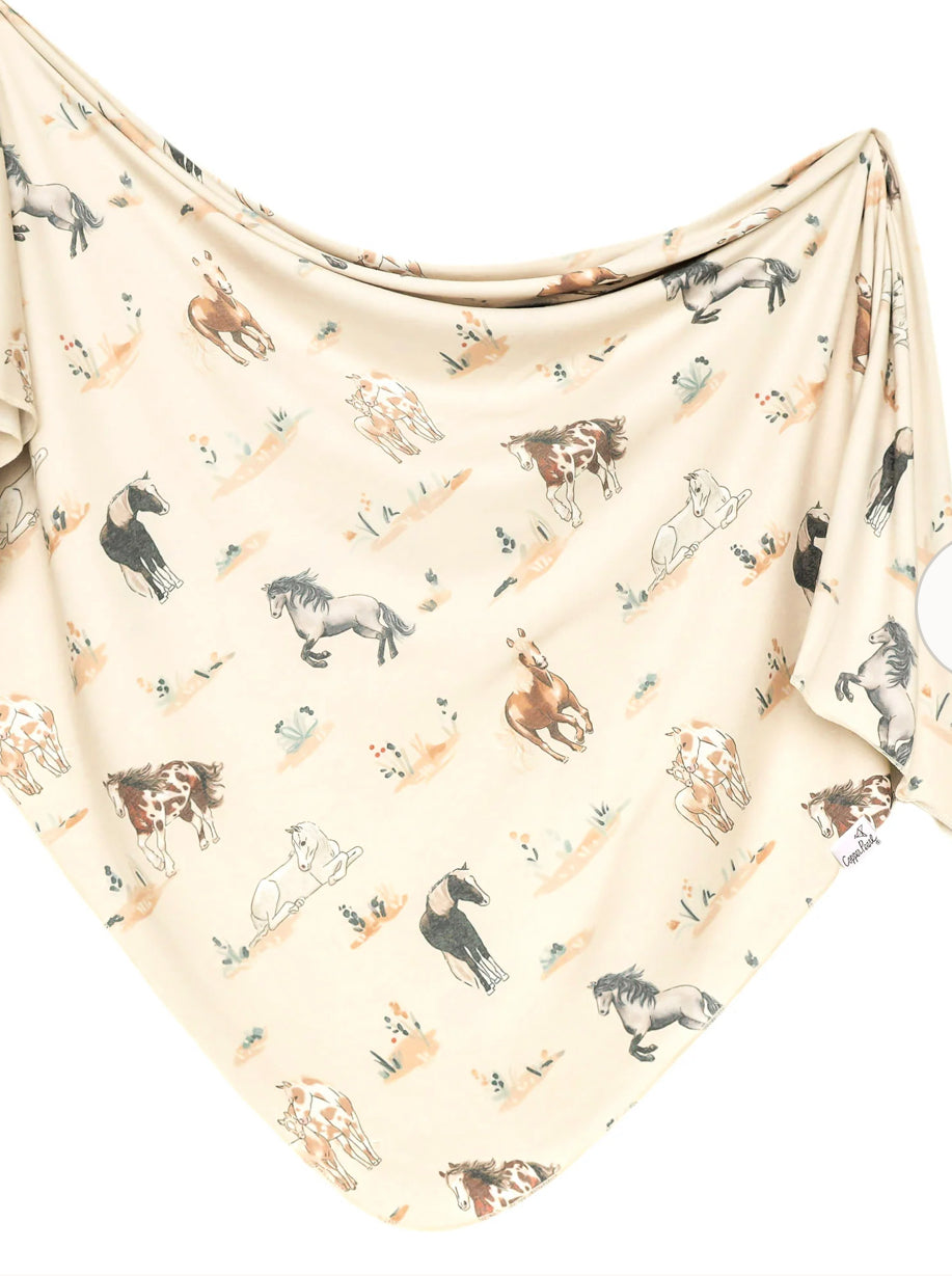 Copper Pearl Swaddle Blanket