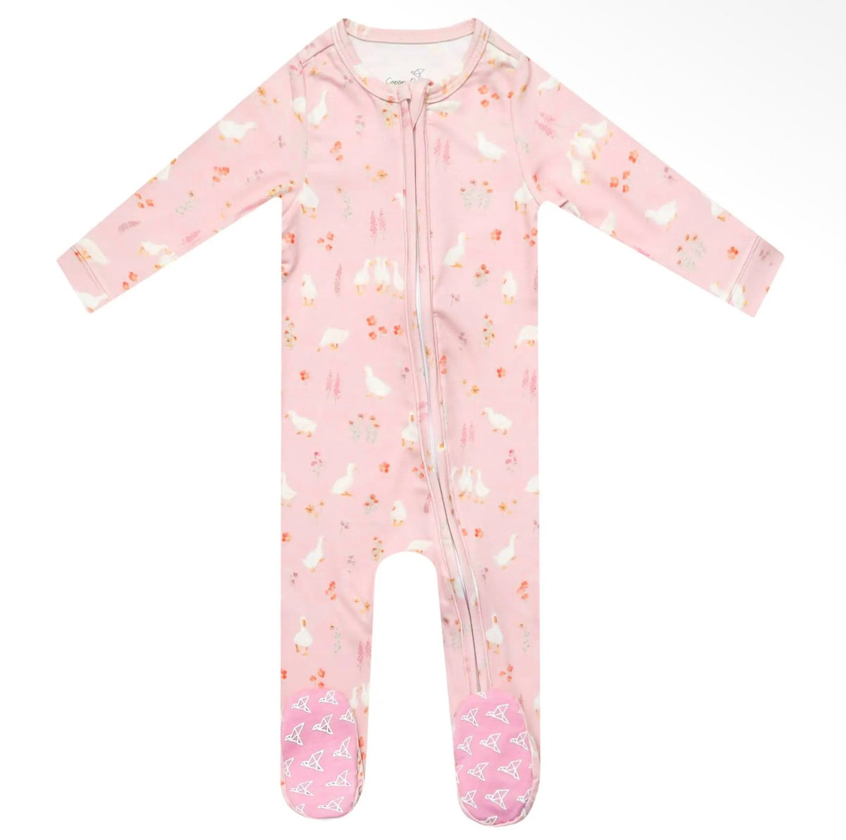 Copper Pearl Gigi Convertible Footie