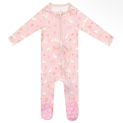 Copper Pearl Gigi Convertible Footie