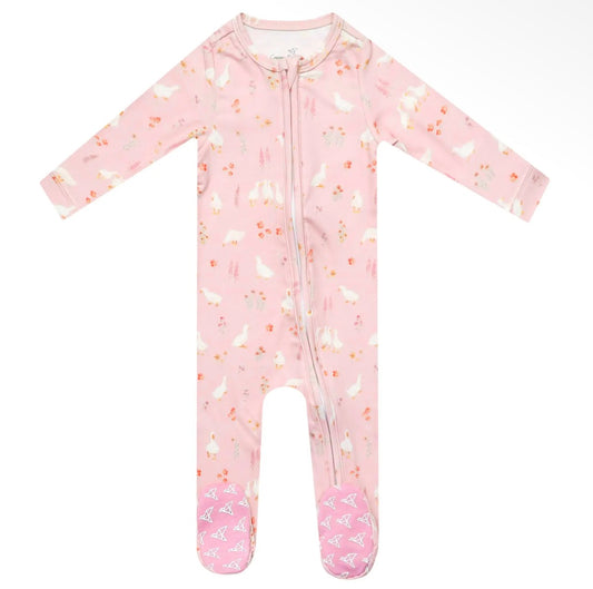 Copper Pearl Gigi Convertible Footie