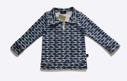CC Blue Fin Quarter Zip