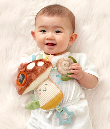 Itzy Ritzy Bitzy Traveler Mushroom Toy