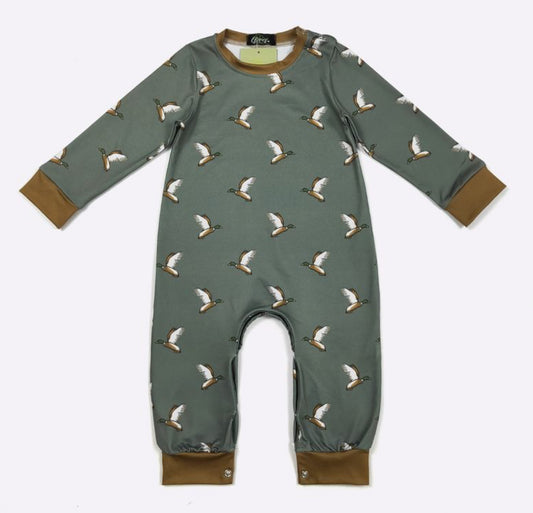 CC Army Mallard Boy Romper