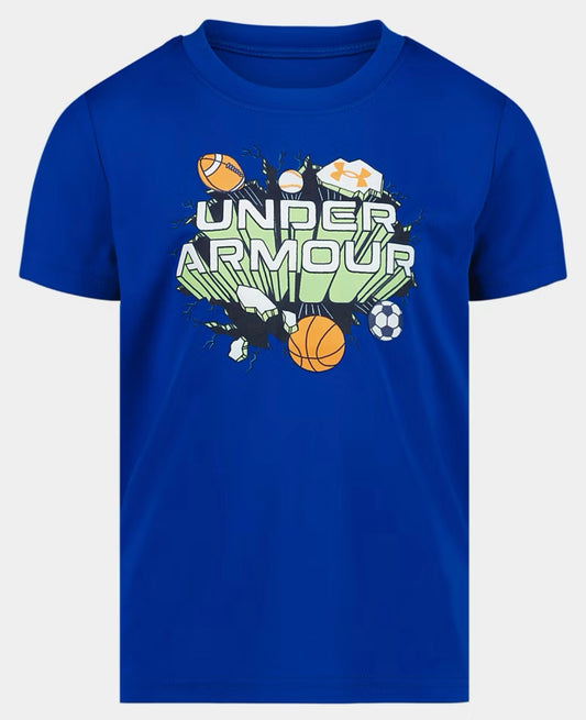 Under Armour Royal Sports Logo Tee