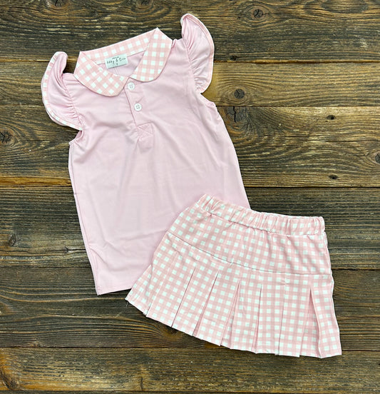Ruffle Active Skort Set