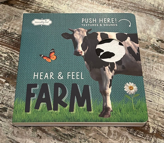 Mudpie Hear & Feel Farm Board Book