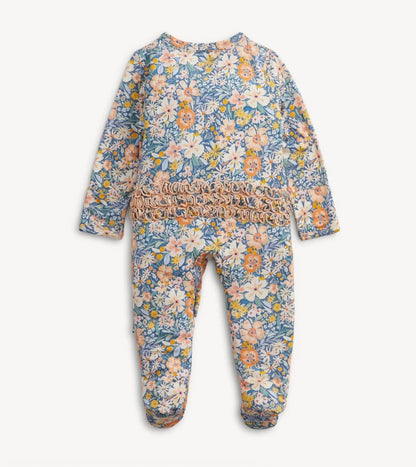 Magnetic Me Flora Modal Ruffle Footie