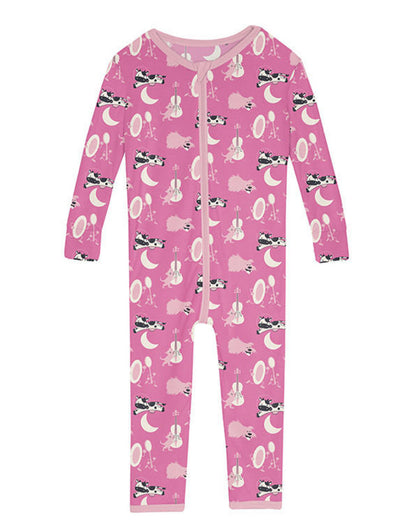 Kickee Tulip Hey Diddle Diddle Convertible Sleeper With Zipper