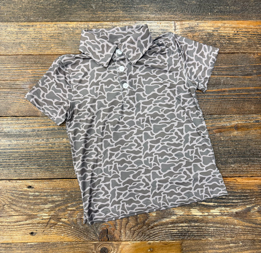Meripex Badlands Camo Polo