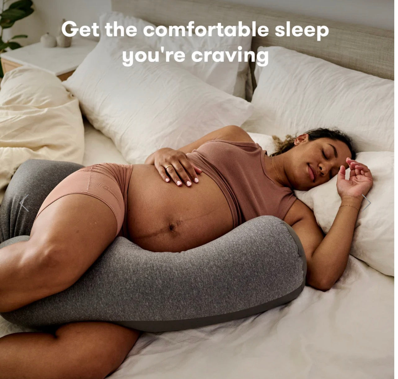 Frida Adjustable Keep Cool Pregnancy Pillow