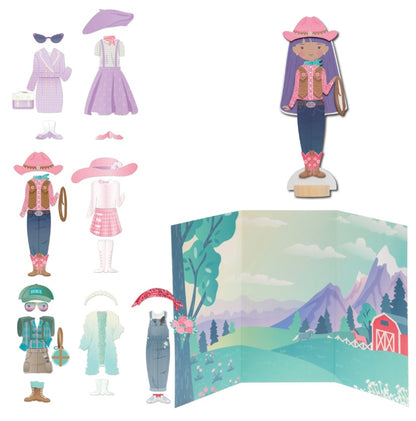 Stephen Joseph Magnetic Dress Up Dolls