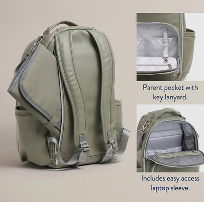 Itzy Ritzy Matcha Boss Plus Backpack Diaper Bag