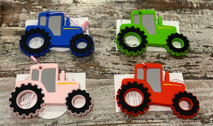 Silicone Tractor Teether