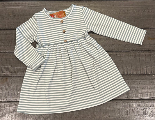 Millie Jay Sage Stripe Dress