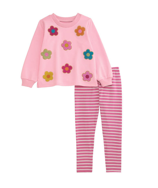 Mudpie Boucle Floral 2PC Set