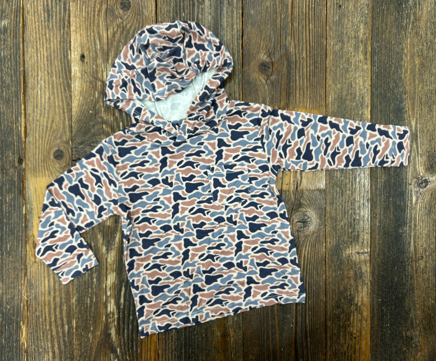 Meripex River Camo Lightweight Hoodie