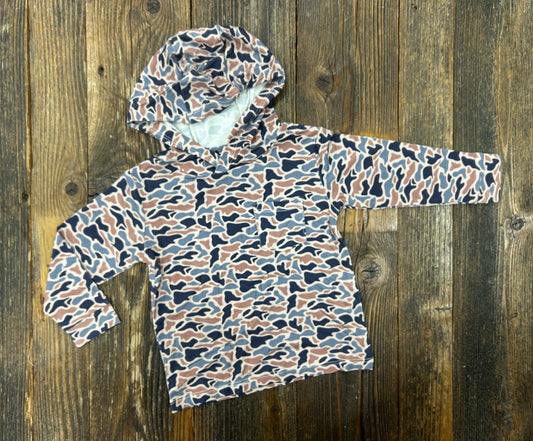 Meripex River Camo Lightweight Hoodie