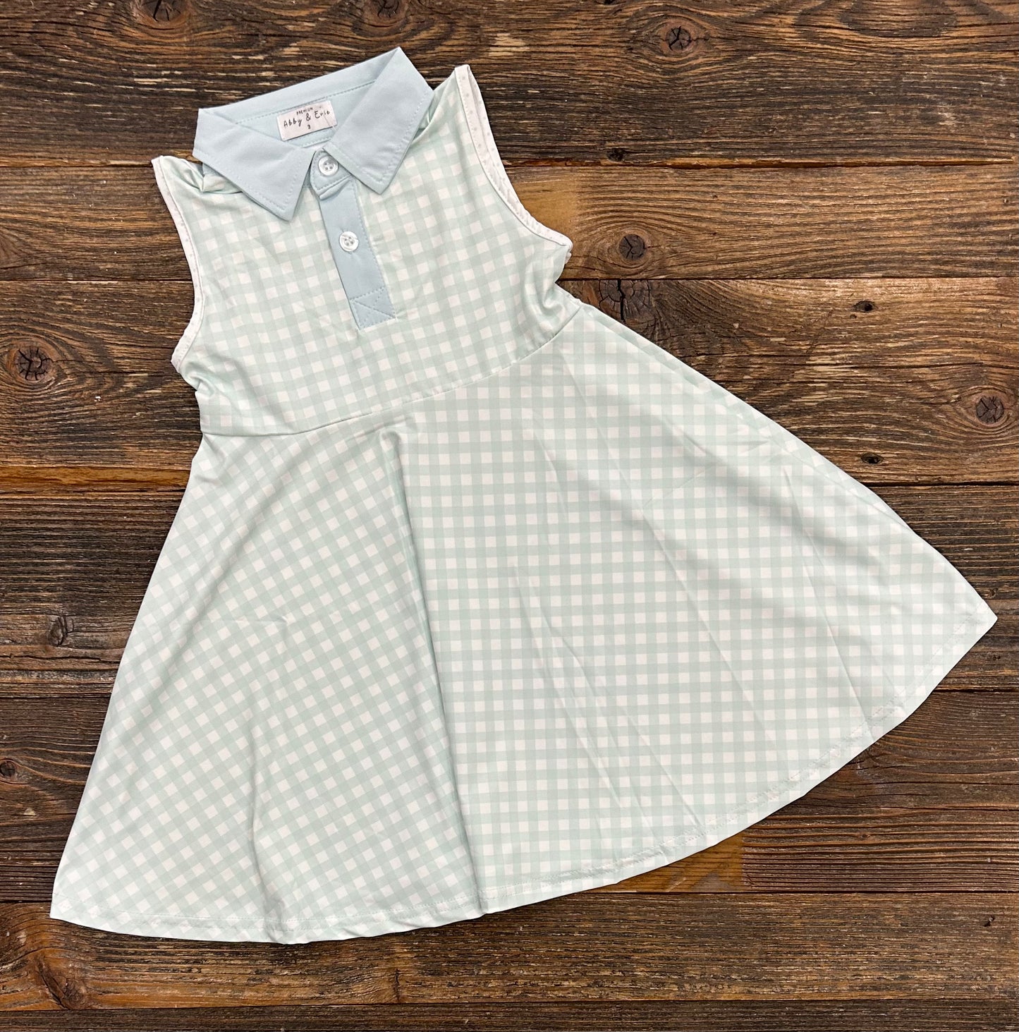 Gingham Active Dress Set