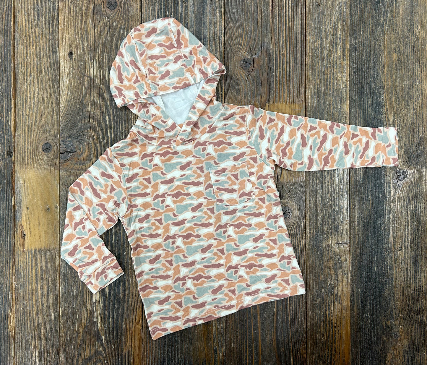 Meripex Safari Camo Lightweight Hoodie