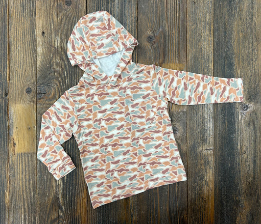 Meripex Safari Camo Lightweight Hoodie