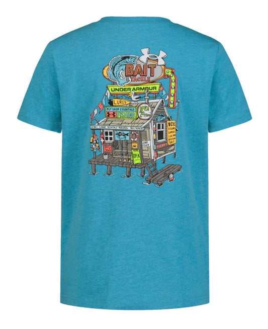 Under Armour Fresco Blue Bait N Tackle Tee