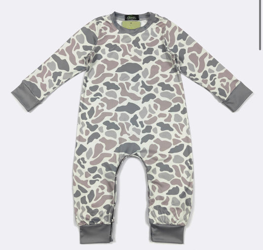 Urban Camo LS Romper
