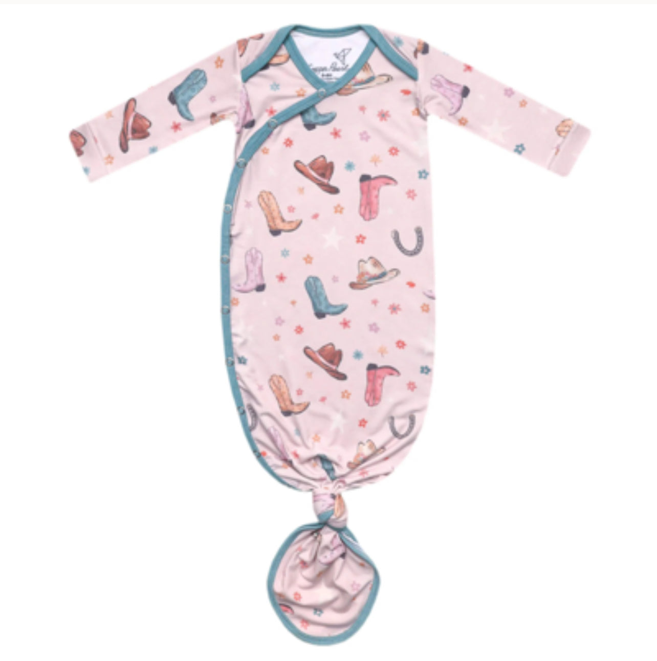 Copper Pearl Knotted Gown