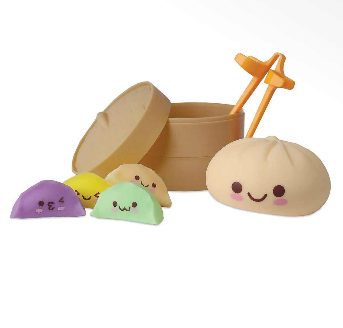 Foodie Fidgets Squishy Bao Bun & Dumplings