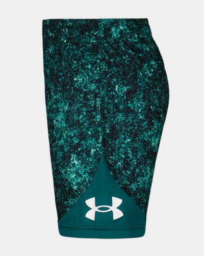 Under Armour Rack Green Logo Shorts